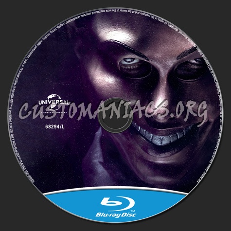 The Purge blu-ray label