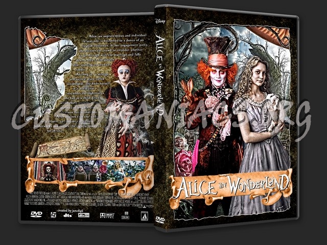 Alice in Wonderland dvd cover