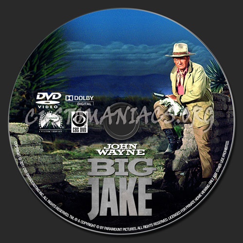 Big Jake dvd label