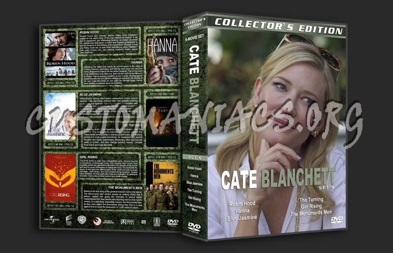 Cate Blanchett Collection - Set 4 dvd cover