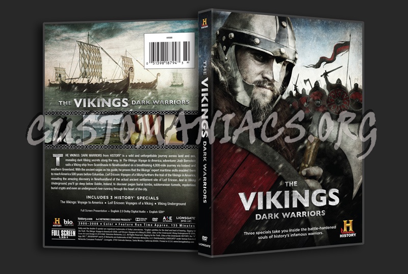 The Vikings Dark Warriors dvd cover