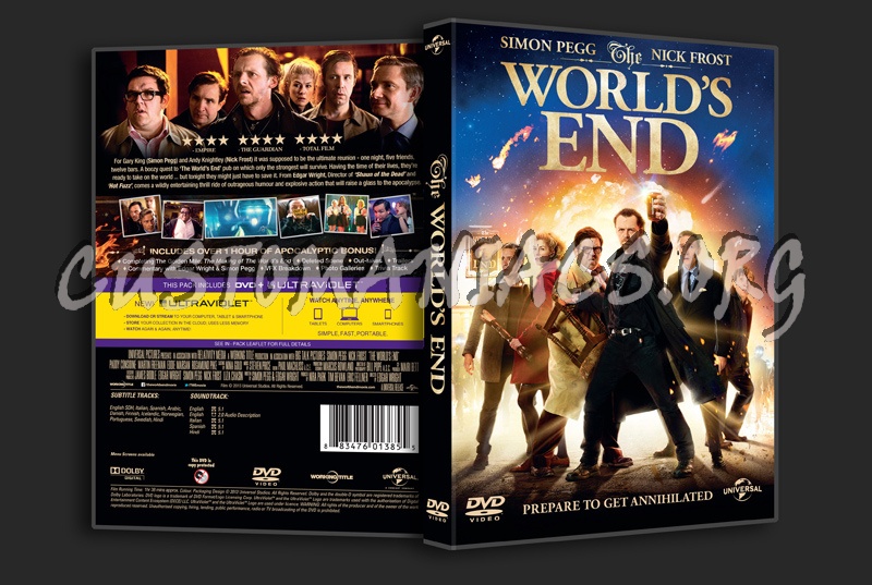 The World's End dvd cover