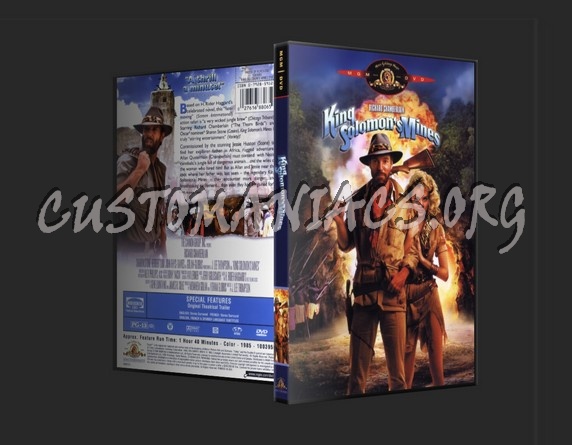 King Solomon's Mines dvd cover