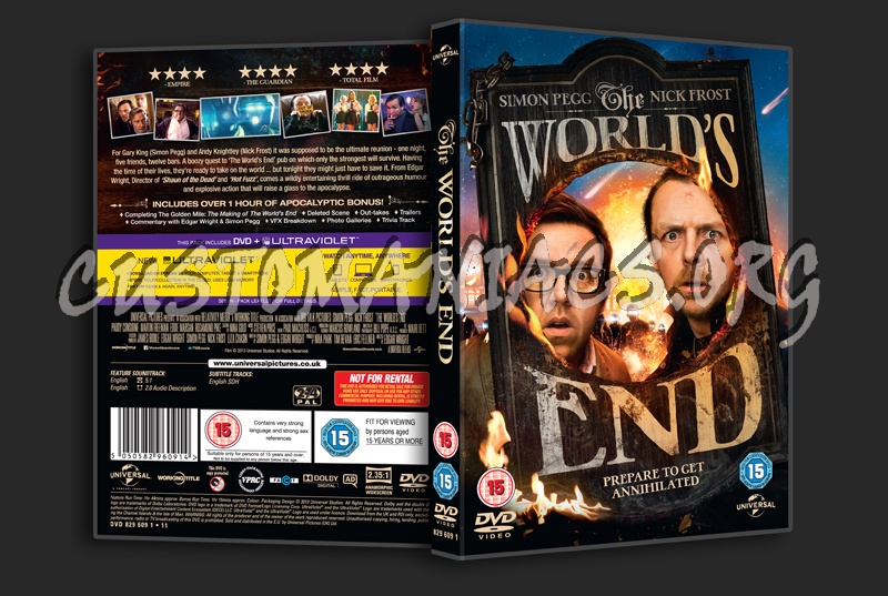 The World's End dvd cover