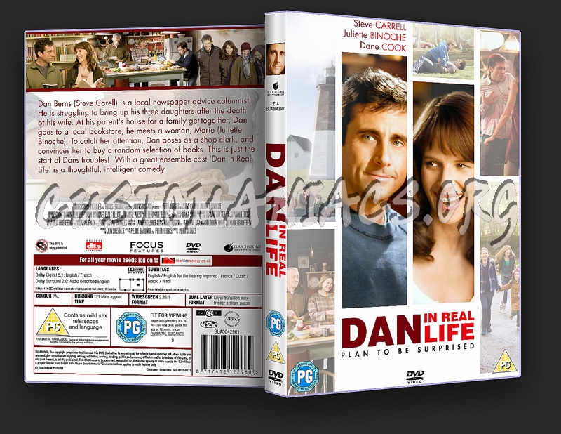 Dan In Real Life dvd cover