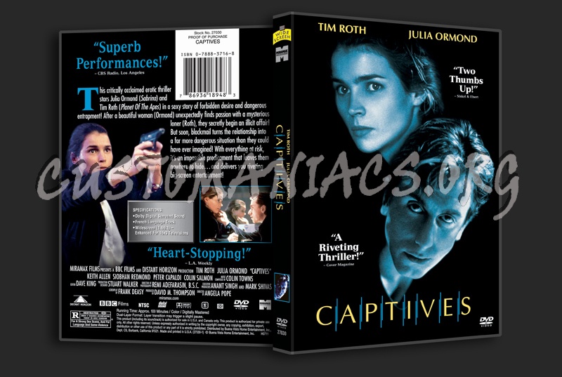 Captives dvd cover