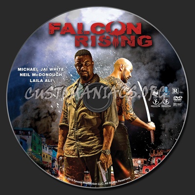 Falcon Rising (aka Favela) dvd label