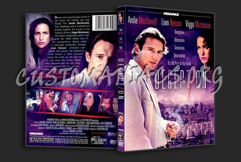 Deception dvd cover