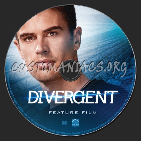 Divergent dvd label