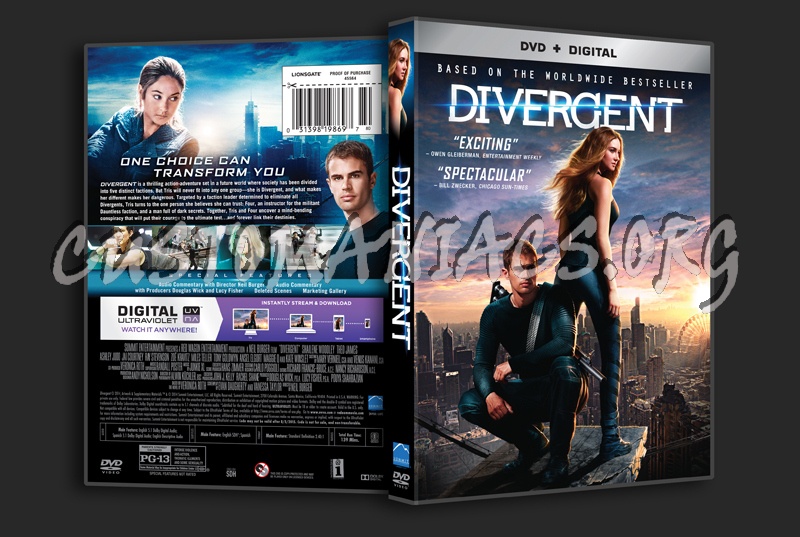 Divergent dvd cover