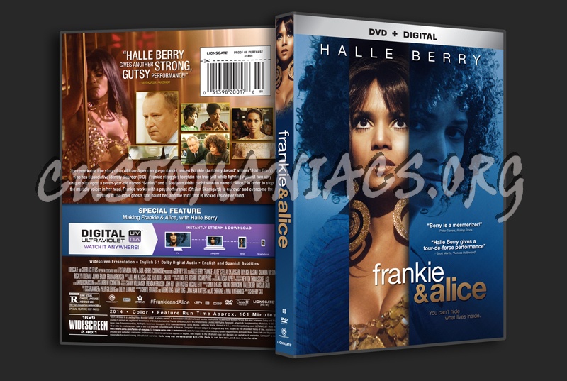 Frankie & Alice dvd cover