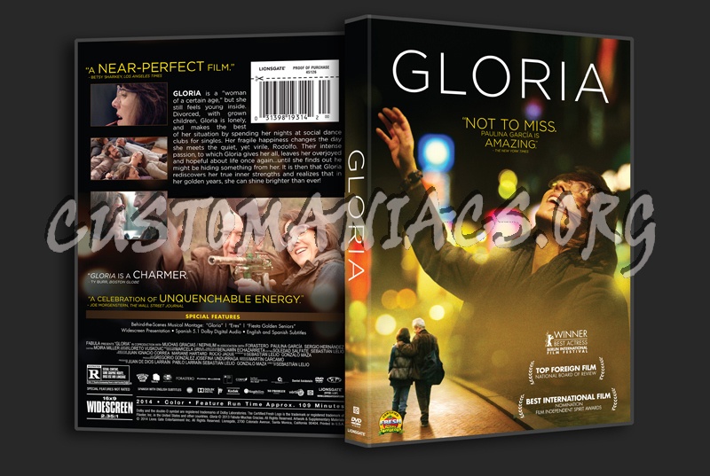 Gloria dvd cover