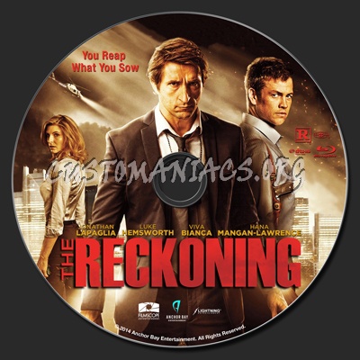 The Reckoning (2014) blu-ray label