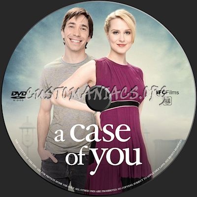 A Case of You dvd label