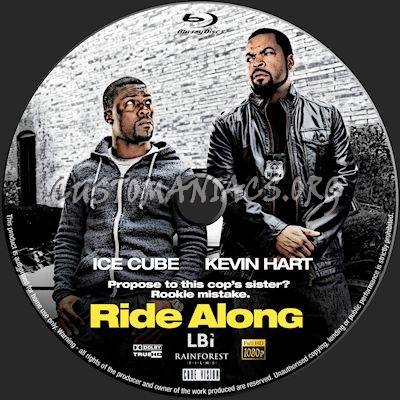 Ride Along blu-ray label