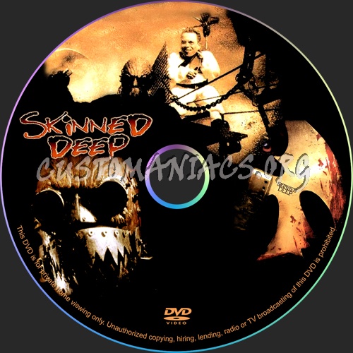 Skinned Deep dvd label