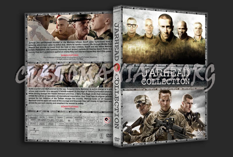 Jarhead / Jarhead 2: Field of Fire Double dvd cover