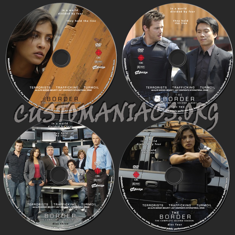 The Border - Season 2 dvd label