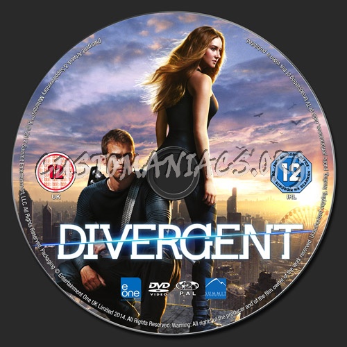 Divergent dvd label