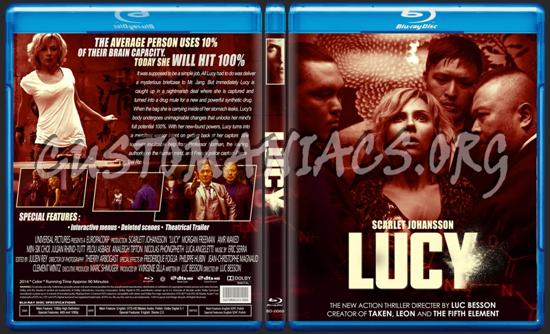 Lucy blu-ray cover