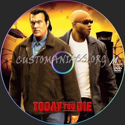 Today You Die dvd label