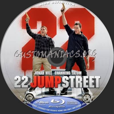 22 Jump Street blu-ray label