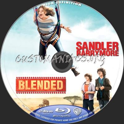 Blended blu-ray label