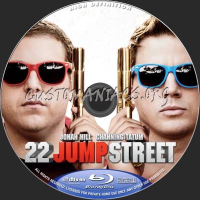 22 Jump Street blu-ray label