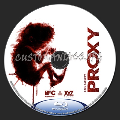 Proxy blu-ray label