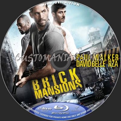 Brick Mansions blu-ray label