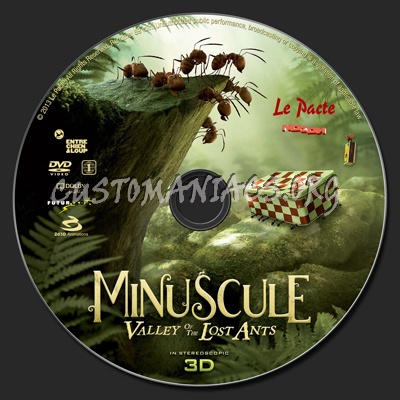 Minuscule: The Valley of the Lost Ants dvd label