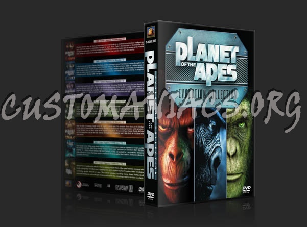 Planet of the Apes Evolution Collection dvd cover