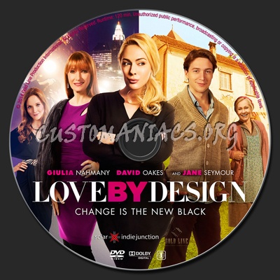 Love By Design dvd label