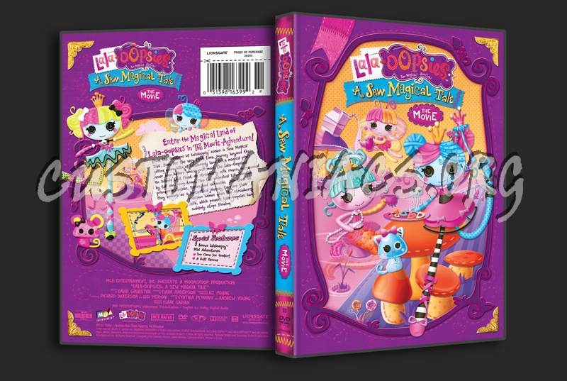 Lalaloopsy A Sew Magical Tale dvd cover