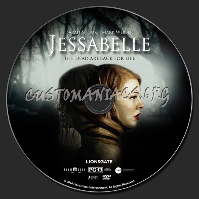 Jessabelle (2014) dvd label