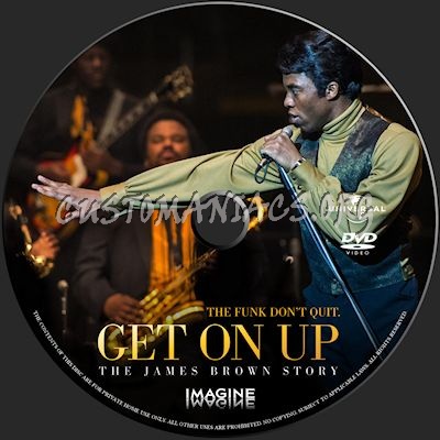 Get on Up dvd label