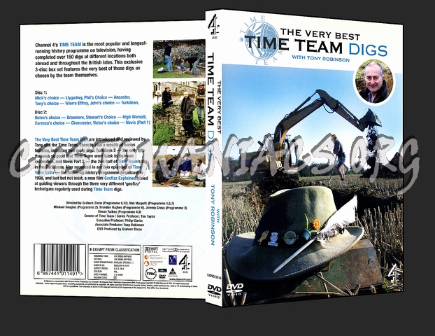 The Very Best Time Team Digs dvd cover