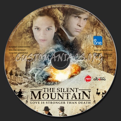 The Silent Mountain dvd label