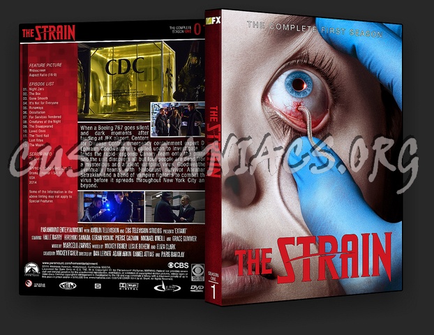 The Strain s1 dvd cover