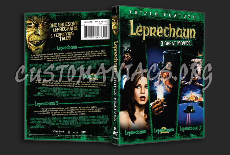 Leprechaun Triple Feature Part 1 dvd cover