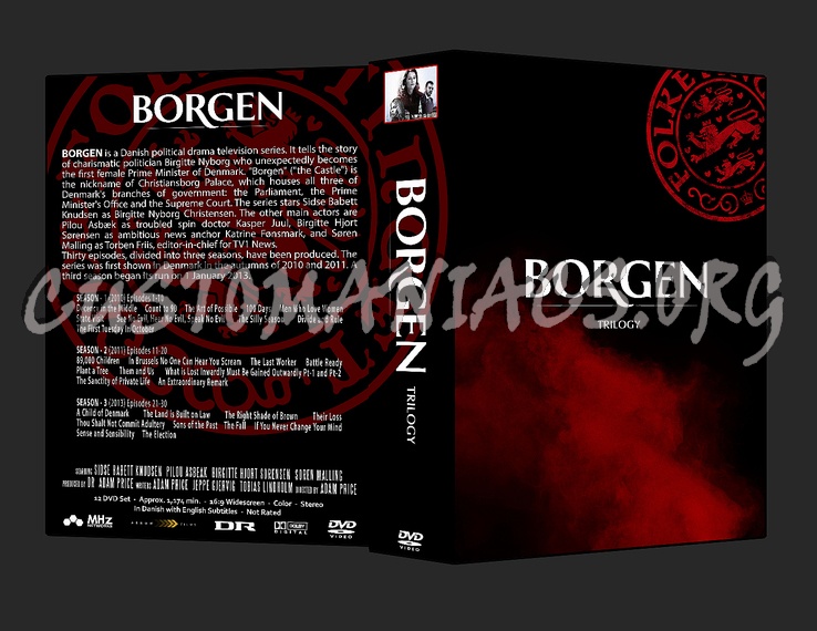 Borgen - Trilogy dvd cover