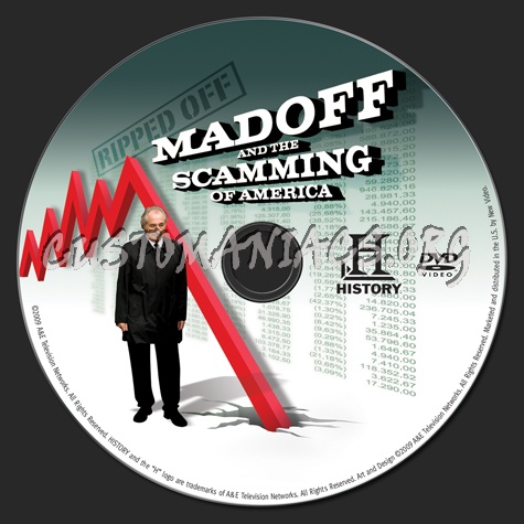 Madoff and the Scamming of America dvd label