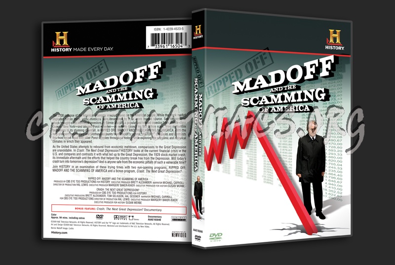 Madoff and the Scamming of America dvd cover