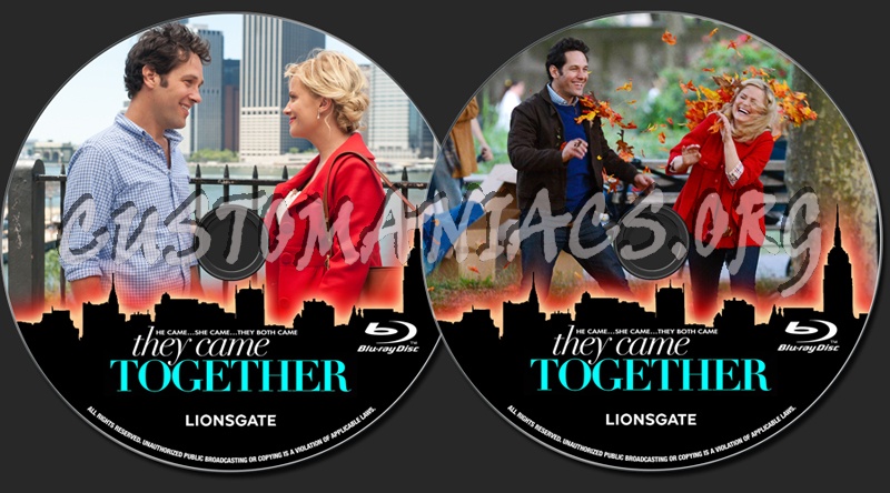 They Came Together blu-ray label