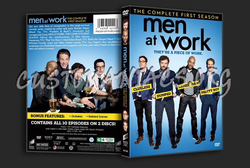 Men At Work Season 1 dvd cover