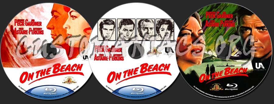 On The Beach blu-ray label