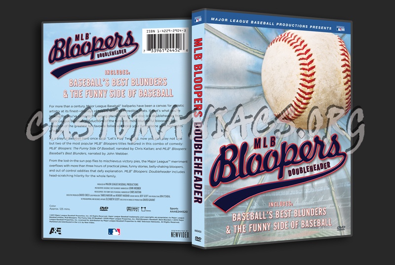 MLB Bloopers Doubleheader dvd cover