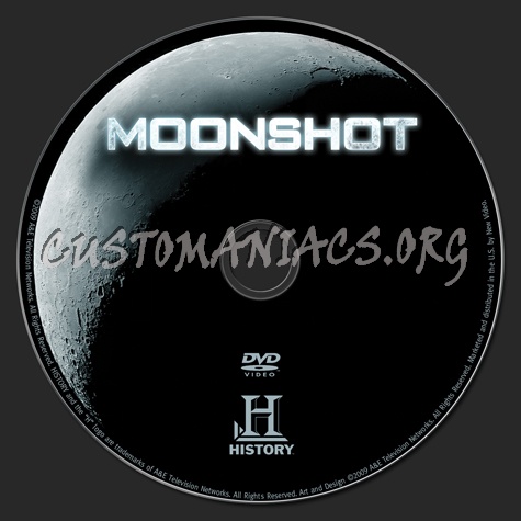 Moonshot dvd label