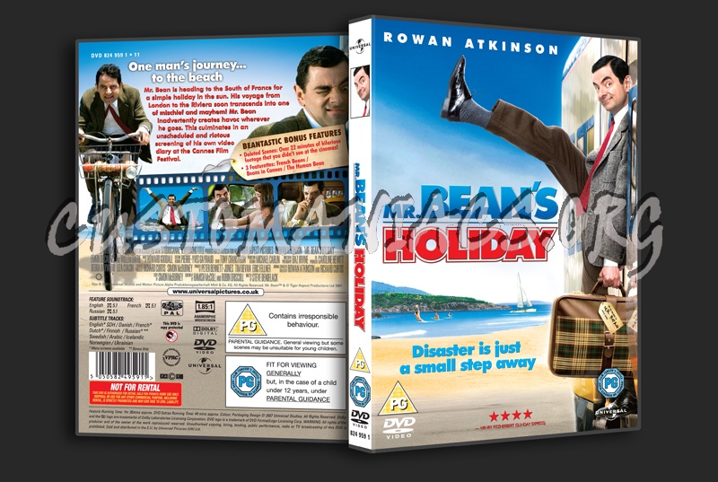 Mr Bean's Holiday dvd cover