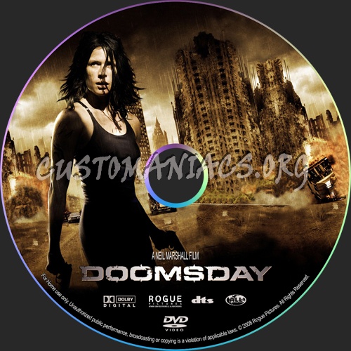 Doomsday dvd label